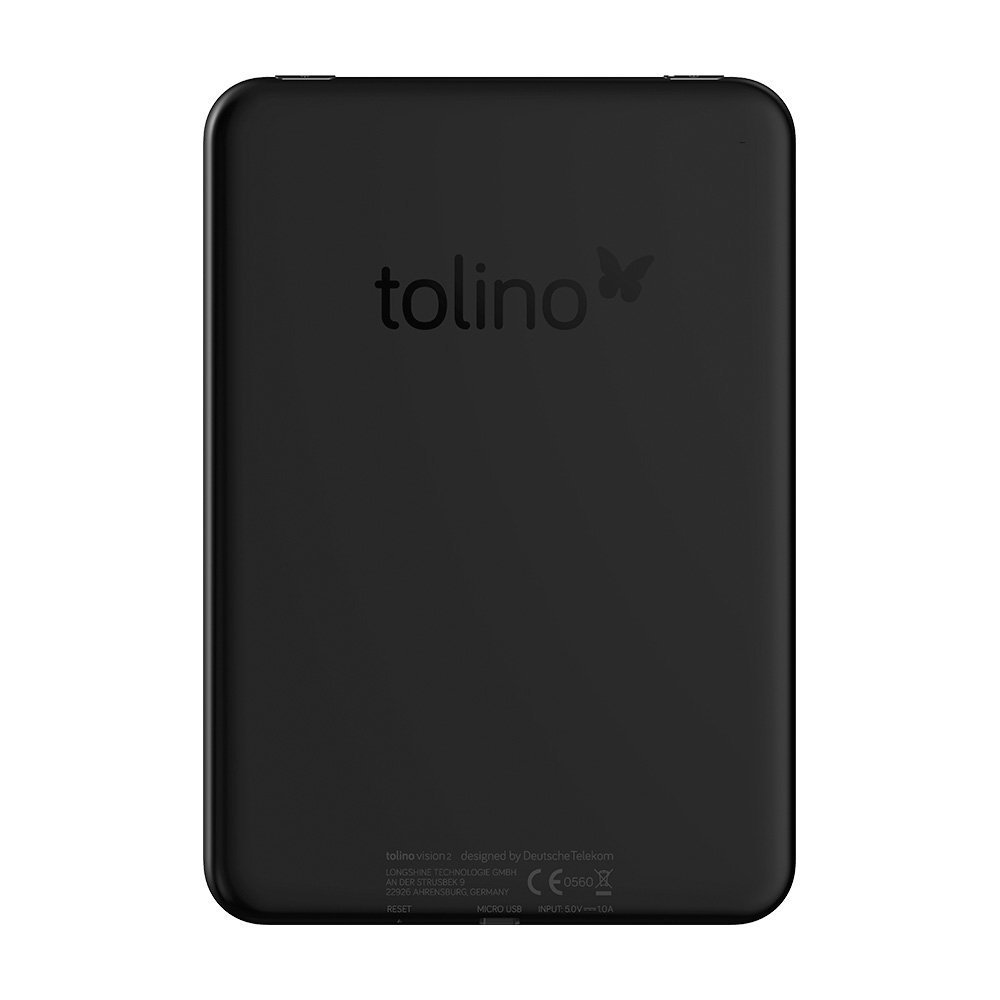 Tolino Vision 2 e reader e-ink 6 inch 1024x758 touchscreen ebook Reader WiFi Tap2 cover for page turning! Daily waterproof