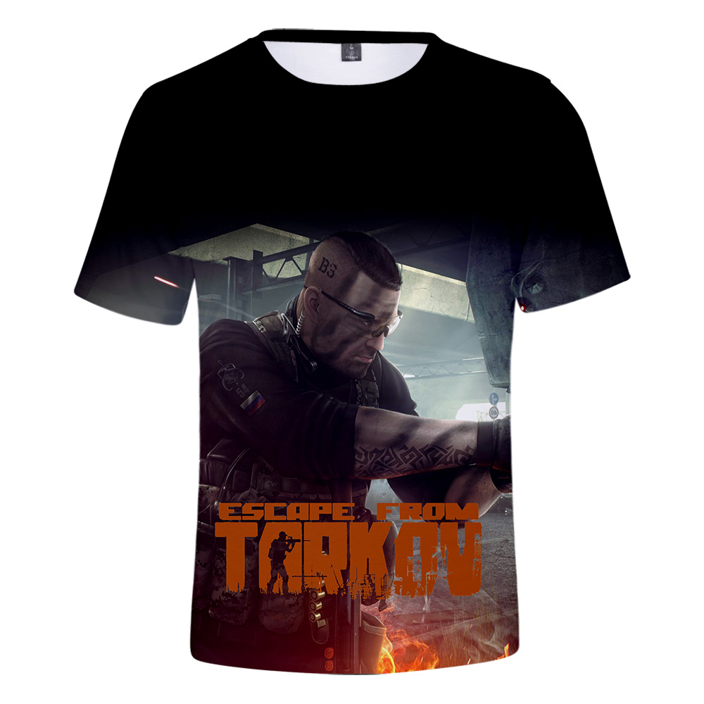 Escape from Tarkov 3D Printed T-shirts Women/Men Fashion Summer Short Sleeve T shirts 2019 Hot Sale Trendy Streetwear Clothes