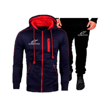 Sport Men's hoodie+pants Sets 2 pieces Autumn Running tracksuit Sweatshirt Sports Set Gym Clothes Men Sport Suit men Track Suit