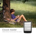 BK-6025 6 Inch E-Book Reader 800x600 Resolution E-Ink Sn Glare-Free with USB Cable PU Cover Built-In Light 4GB Memory Storag