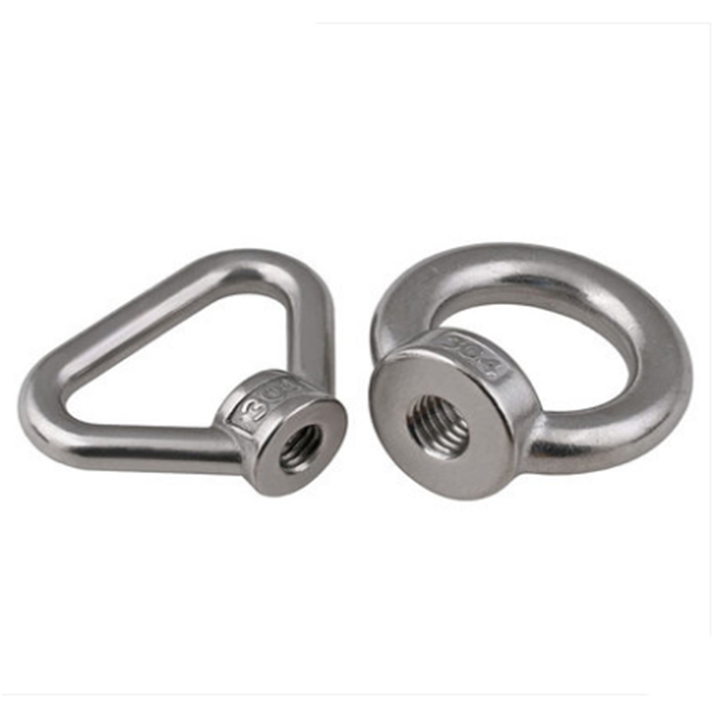1pcs 304 stainless steel hoisting ring nut ring triangle ring ring nut M3M4M5M6M8M10M12-M20