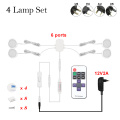 4 lamp Set-Remote