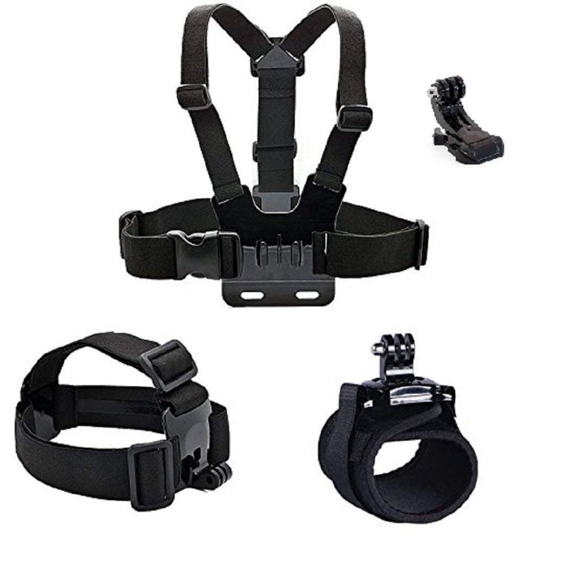 Camera accessories Head strap Chest strap Hand band mount kit for gopro Hero 5/Session/4/3/2/HD Original Black Silver Cameras