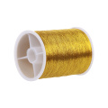 100 Meters/Roll Gold/Silver Polyester Cross Stitch Strong Threads Durable Overlocking Sewing Machine Threads Sewing Supplies