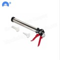 High quality stainless steel Casing Caulking Gun Glass Glue Gun Adhesive Sealant Guns caulking tool glue gun silicone with 2PC N