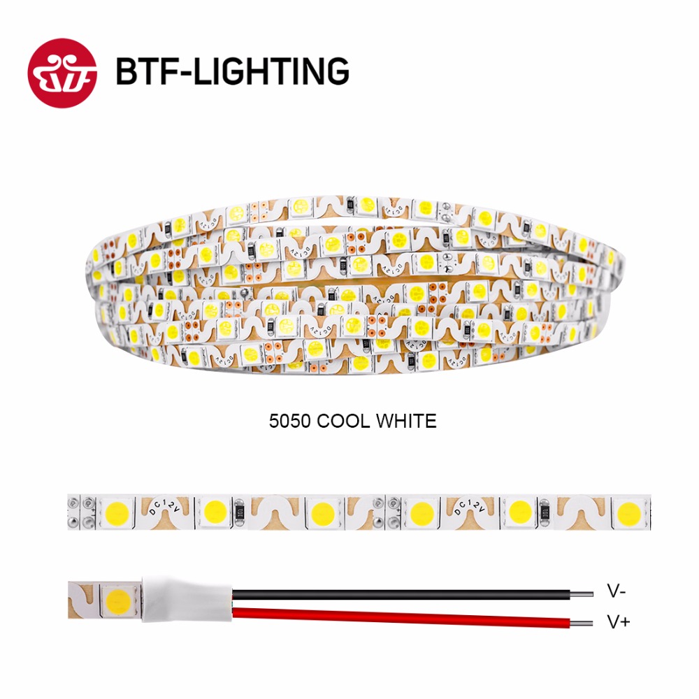 S Shape SMD 2835/5050 Led Strip Light 5m 300 Led Ulter Bright Flexible Ribbon LED Light Strip Red/Green/Blue/White/Warm DC12V