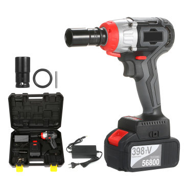 Powerful Impact Wrench Electric Burshless Impact Cordless Wrench 980NM Electric Wrench Rechargeable Lithium Battery