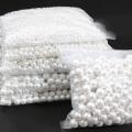 2/3/4/5/6/8/10/12/14/16/18 mm White Color No Hole ABS Imitation Pearl Beads Loose Beads For DIY Craft Scrapbook Decoration