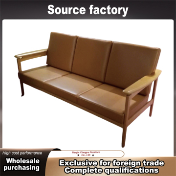 Beech Wood Frame Home Office Rest Sofa