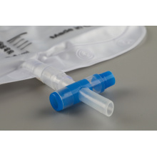 T cross valve for urine bag used
