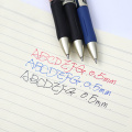 Gel Pen 0.5mm Black/Blue/Red Ink Refill Gel Ink Pens Office School Writing Supplies Business Pens Promotional Gift 3pcs/lot