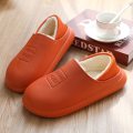 Winter Men Slippers Home Slippers Cotton Plush Waterproof Warm Fur Slippers Clogs Lovers House Indoor Floor Soft Shoes2020