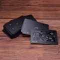 Black Diamond Poker Cards Creative Gift Standard Playing Cards Waterproof Black Playing Cards Plastic Cards Collection