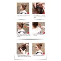 Curly Elastic Hair Chignon Extension Hairpiece Messy Bun Synthetic Clip-in Drawstring Afro Postiche Updo Wedding Q7