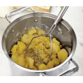 2016 Stainless Steel Wave Shape Potato Masher Tool Kitchen Bar Potatoes Crusher Crushing Tool New Kitchen Helper On Sale #LR1