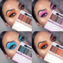 12 Color Makeup Eyeshadow Pallete Makeup Brushes Matte Pearlescent Shimmer Pigmented Eye Shadow Palette Make Up Maquillage 2020