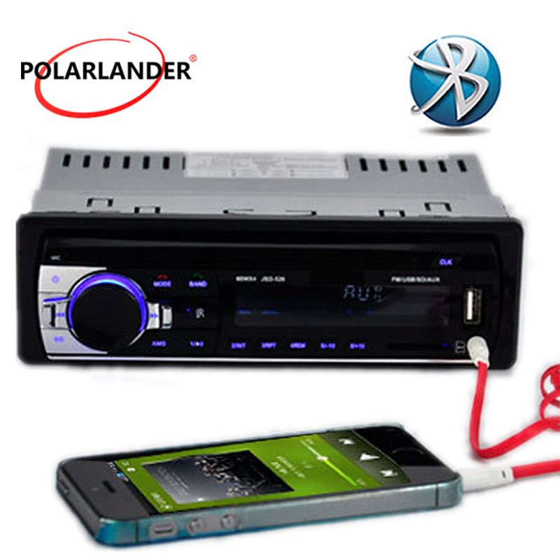 12V 1 din car radio player car audio stereo mp3 player Support BLUETOOTH handfree with USB SD AUX IN port