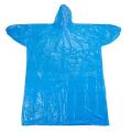 PE Disposable Raincoat for Adults