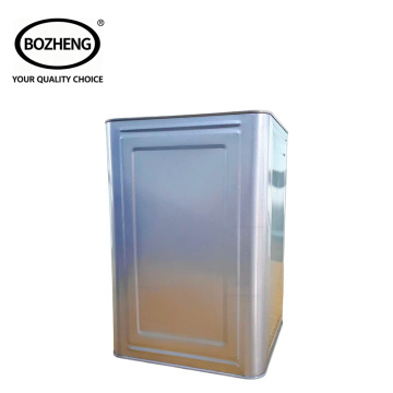 Square Metal Tin Can For Secure Liquid Packaging