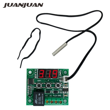 W1209 DC 12V Digital Heat Cool Temp Thermostat Temperature Control Switch Module On/Off Controller Board with Sensor 47%off