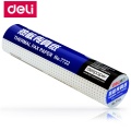 1 Roll Deli 7722 Thermal fax paper A4 216mm X 30meter Thermal fax machine paper 55g coated paper packing size 216x50mm roll