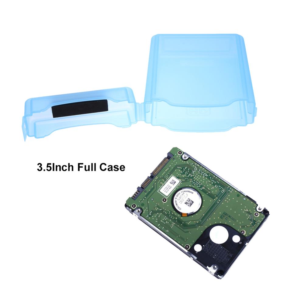 Plastic Full Case Protector Storage Hard Drive Case Transparent Box For 3.5 Inch Hard Drive IDE SATA IDE SATA Hard Drive