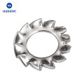 300Pcs/set M2.5 M3 M4 M5 M6 M8 Mix 304 Stainless Steel Washers External Toothed Gasket Serrated Lock Washer Kit A051