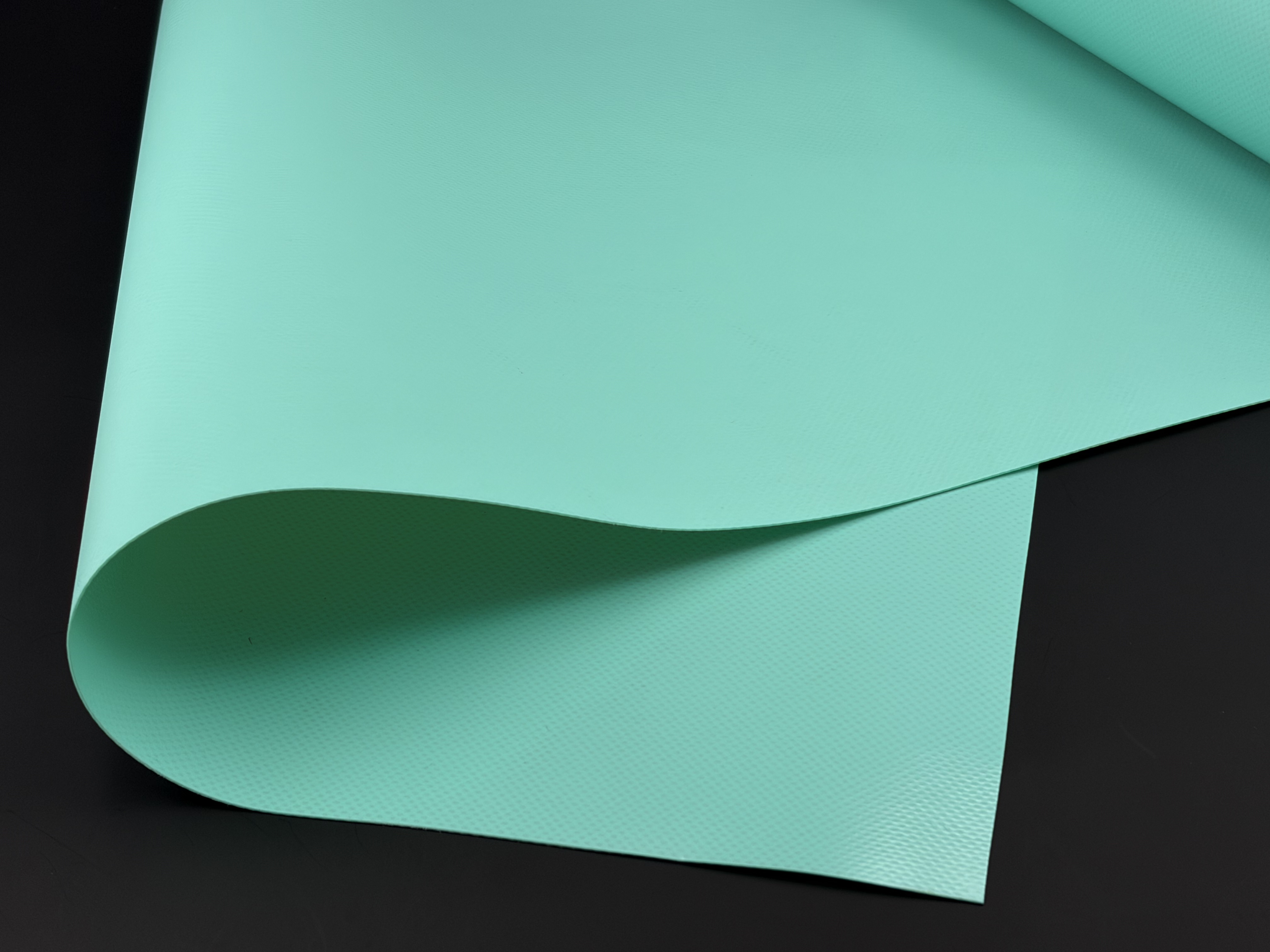 Green PVC Coated Tarpaulin For Equipment Covers