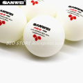 30/60 balls SANWEI Table Tennis Ball 3-star ABS 40+ PRO seamed New material plastic poly ITTF Approved ping pong tenis de mesa