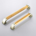 Wood Bathroom Shower Grab Bars for Elderly Disabled Bathtub Safety Handle Wall Mount Towel Rack for The Old People