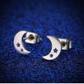 Steel Stud Earrings