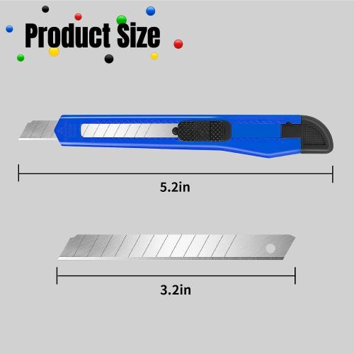 Retractable Utility Knife Box Cutter 9mm Supplier, Supply Various Retractable Utility Knife Box Cutter 9mm of High Quality