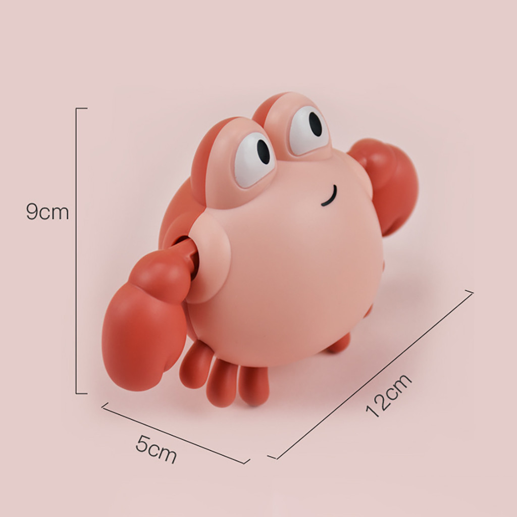 Baby Bath Swimming Bath Pool Toy Baby Crab Bath Toys Baby Bath Swimming Bath Pool Toy Cute Wind Up Crab Animal Bath Toy