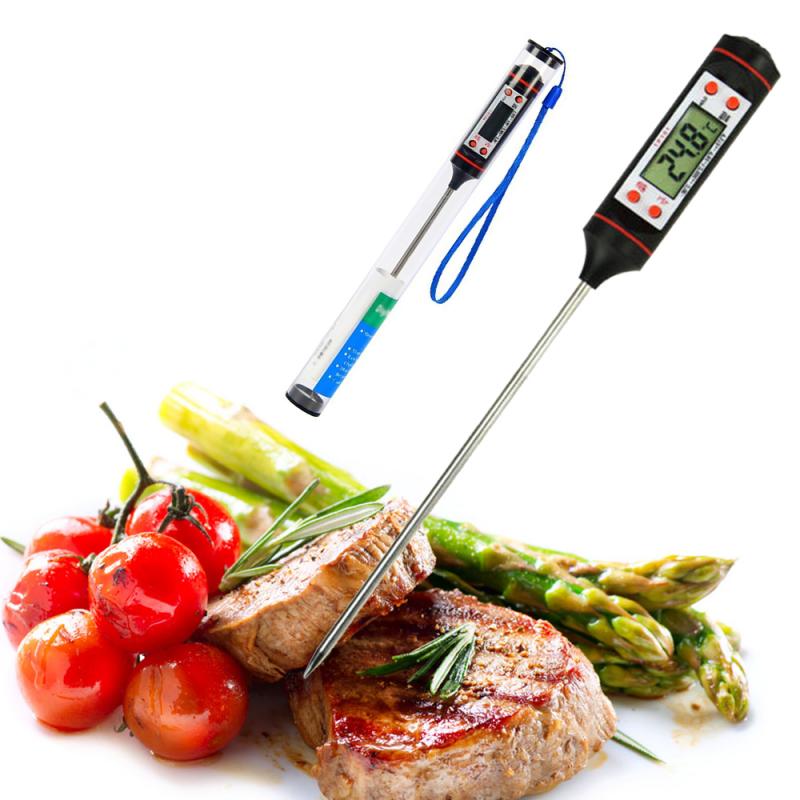 Kitchen Foods Thermometer Meat Milk Food Temperature Measuring Tool BBQ Accessories Cooking Tool Household Thermometers