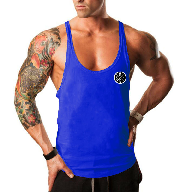 Brand Fitness Clothing Y back Bodybuilding shirt Gyms Tank Top Men Sportwear undershirt Muscle Vests Cotton Singlets Tanktop