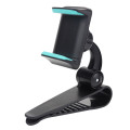 kongyide Car Holder Car Sun Visor Clip Mount GPS Mobile Phone Holder Stand Bracket 360 Degree Rotatable 5-9.5cm Universal je5