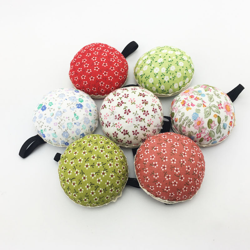 1Pcs Ball Shaped DIY Craft Needle Pin Cushion Holder Sewing Kit Pincushions Sewing Pin Cushion Home Sewing Supplies
