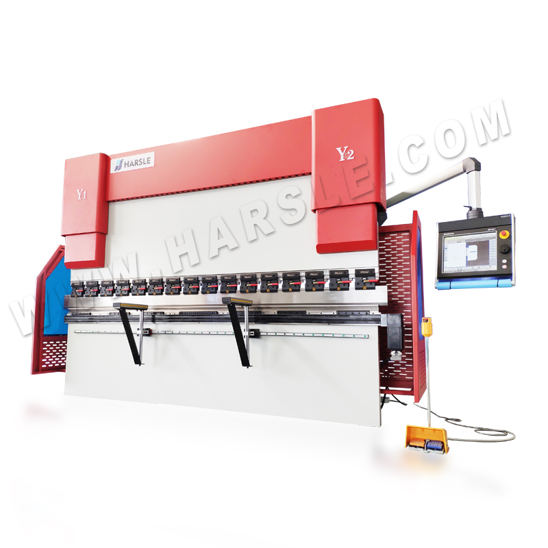 Electro-hydraulic press for fabrication metal sheet bending machine with DA66T