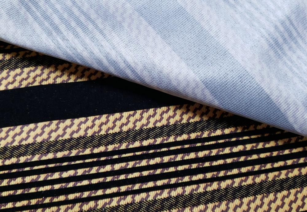 Printed Flock Velvet C