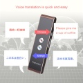 Portable T8 Smart Voice Speech Translator Two-Way Real Time 30 Multi-Language Translation For Learning Travelling Business Meet