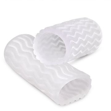 Closed Gel Toe Cushion Tube Sleeve Corrugated Corn Pad Anti-Wear Protectors Fingers Blisters Calluses Pain Relief Cap