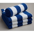 100%Cotton Stripe Blue and White Pool Towel
