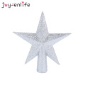 1pcs Glitter Stars Christmas Tree Top Xmas Ornaments Topper Christmas Tree Decoration For Home 2020 New Year Party Supplies