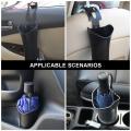 2Pcs Car Seat Back Umbrella Storage Bucket Practical Durable Useful Umbrella Holder Trash Bin Umbrella Stand For Vehicles SUV Ca