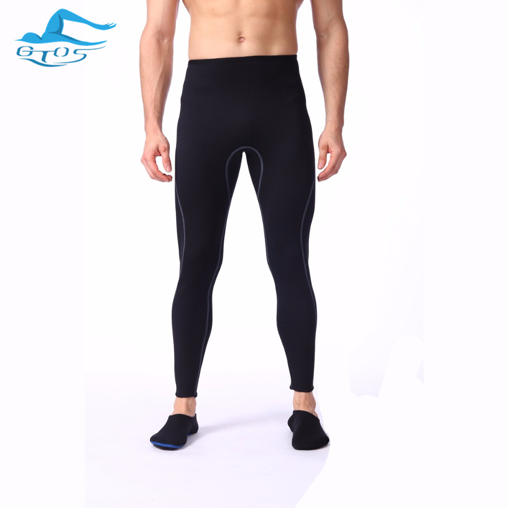 Rowing Sailing 2mm Neoprene wetsuit pant Ankle-length Diving Pants Men Durable Scuba Surf Swim Trousers surf