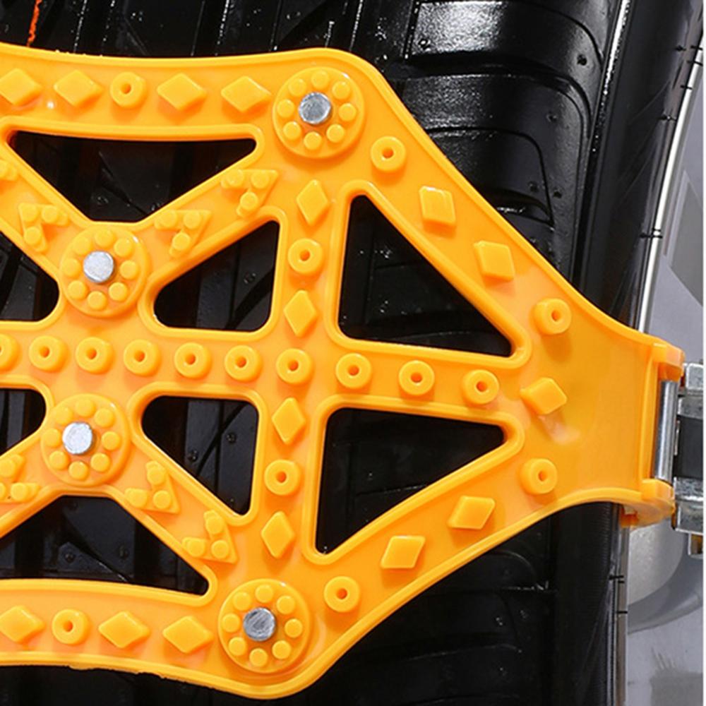 1-6pcs Winter Car Snow Chain Tires Anti skid chains Universal Multi-function Car Off-road Vehicle SUV Cars Snow Tire Chain