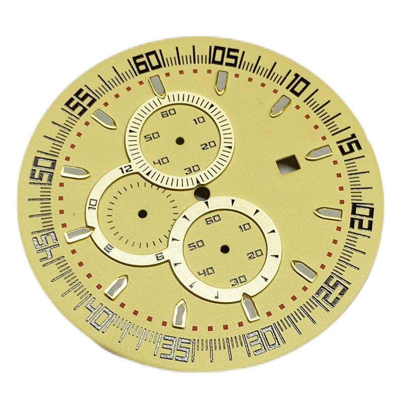 Chronograph watch dial
