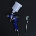 0.8/1.0mm H-2000 HVLP Nozzle Mini Air Paint Spray Gun Airbrush Spray Gun garden Painting Car Aerograph Airbrush Tools Gun