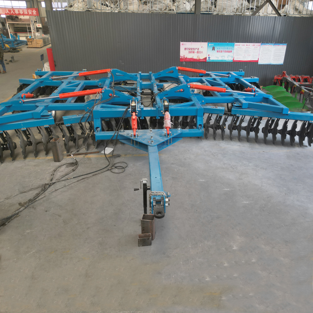 folding extra heavy disc harrow