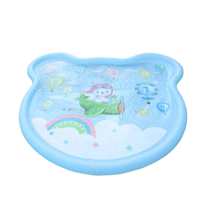 inflatable splash sprinkler pad for kids summer toys